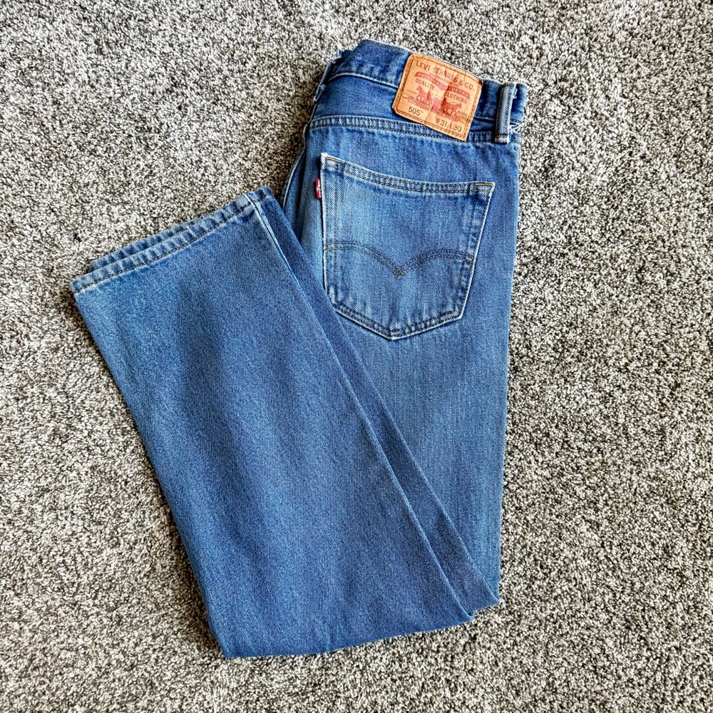 Levi's Men's 505 Blue Jeans
